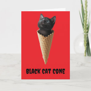 Black Cat Cone Kort
