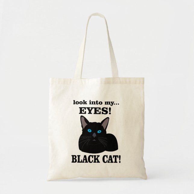 Black Cat Crazy Cat Dam Black Cat Tygkasse (Framsidan)