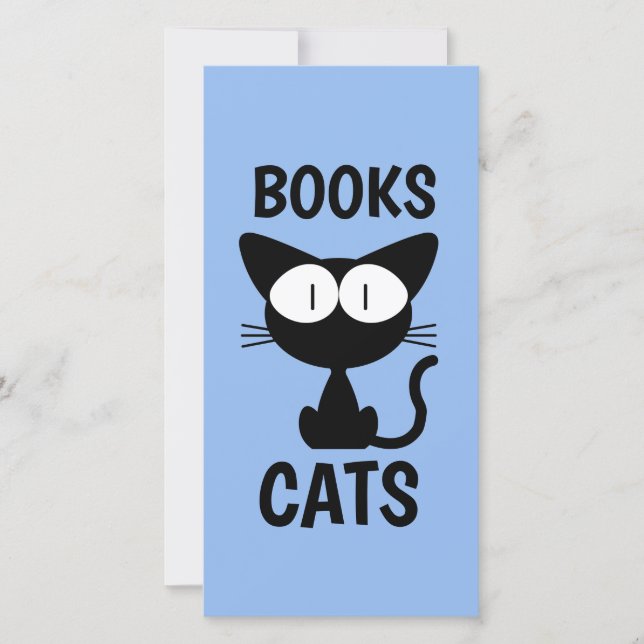 BLACK CAT CUTE BOOKMARKER BOKMÄRKEN (Framsida)