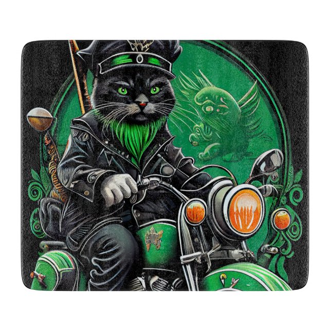 Black Cat-cykeln St. Patrick's Day (Framsidan)