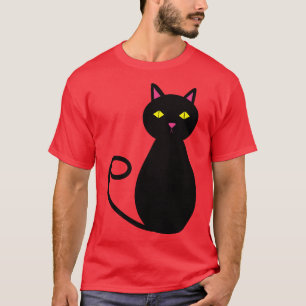 Black Cat Dam Cute Cat Lover T Shirt