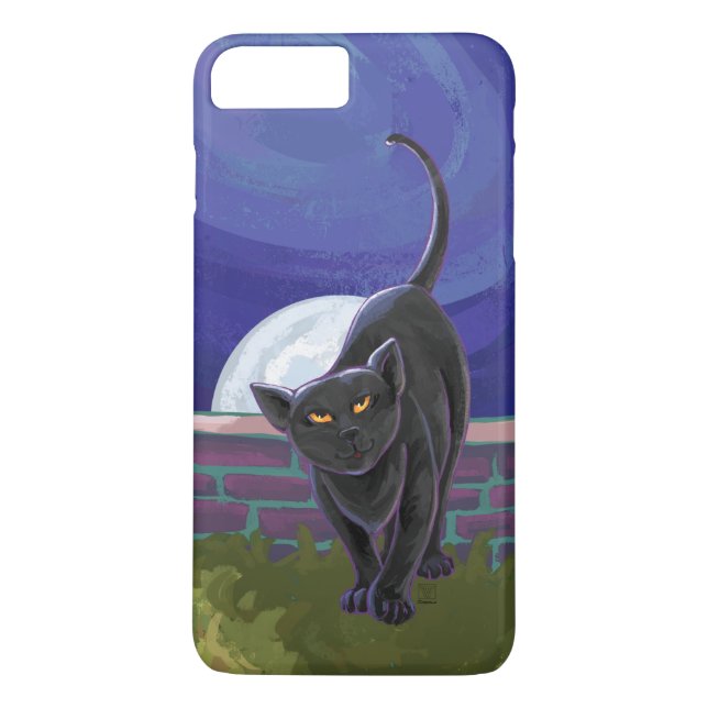 Black Cat Electronics Case-Mate iPhone Skal (Baksida)