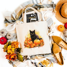 Black Cat Fall Tygkasse