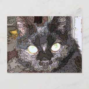 Black Cat-filmklipp Vykort
