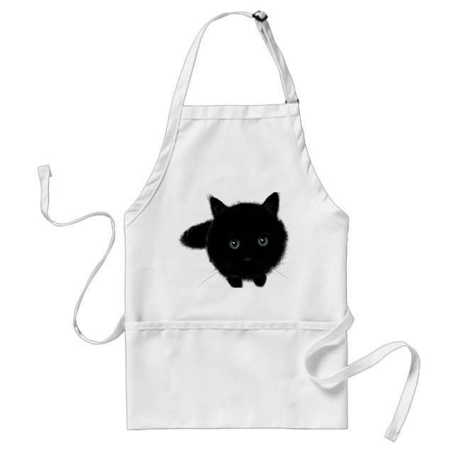 Black Cat Förkläde (Framsidan)