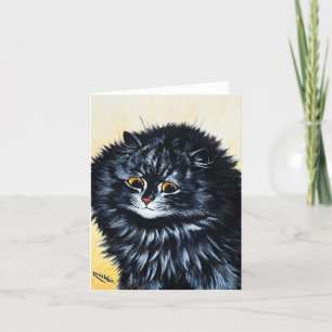 Black Cat från Louis Wain Tack Kort