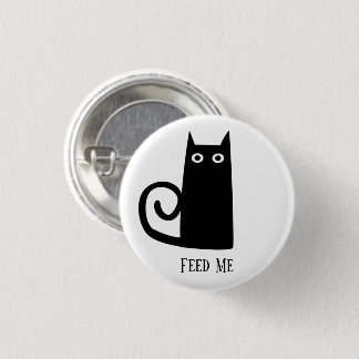 Black Cat Funny Knapp