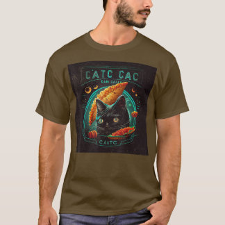 Black Cat Gaming Taco T Shirt