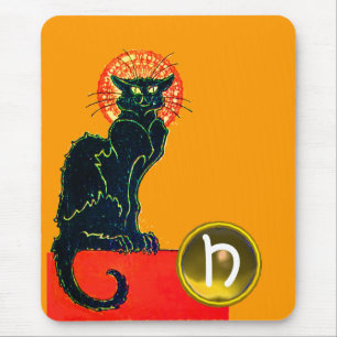 BLACK CAT HALLOWEEN FEST MONOGRAM MUSMATTA
