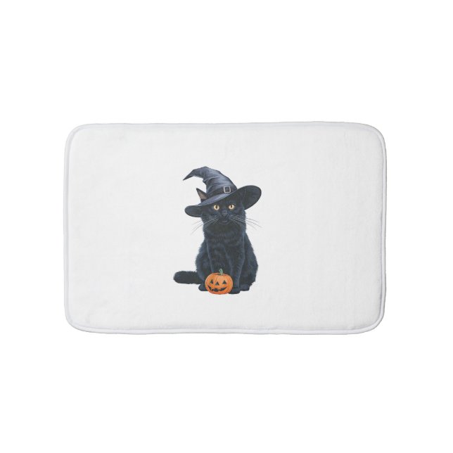 Black Cat Halloween Pumpkin Costume for Women Mana Badrumsmatta (Framsidan)