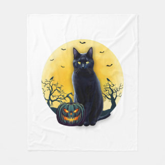 Black Cat Halloween Pumpkin Costume for Women Mana Fleecefilt