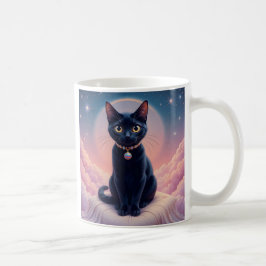Black Cat Heaven Kaffemugg