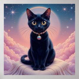 Black Cat Heaven Poster