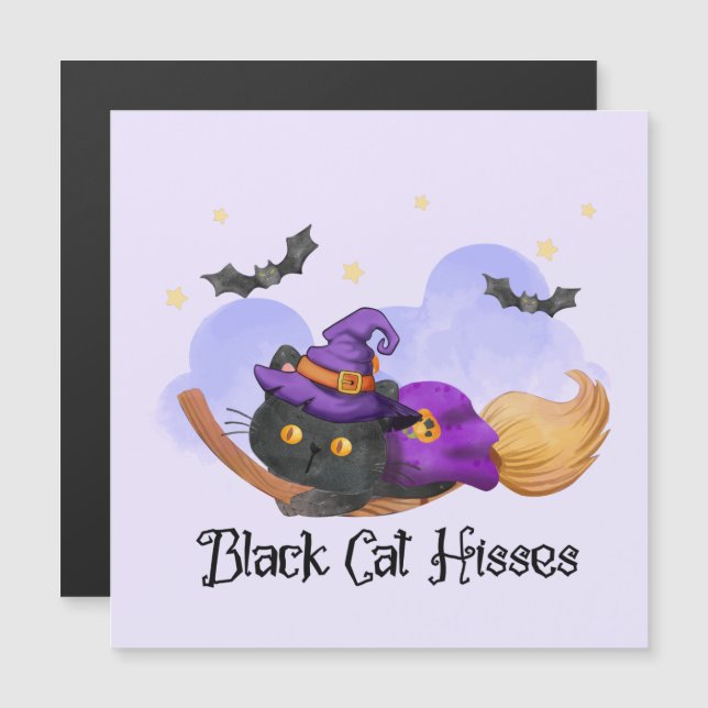 Black Cat Hisses (Fram/baksida)