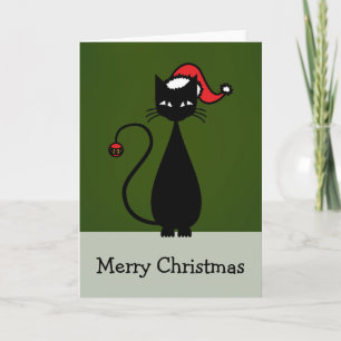 Black Cat-jul Helgkort