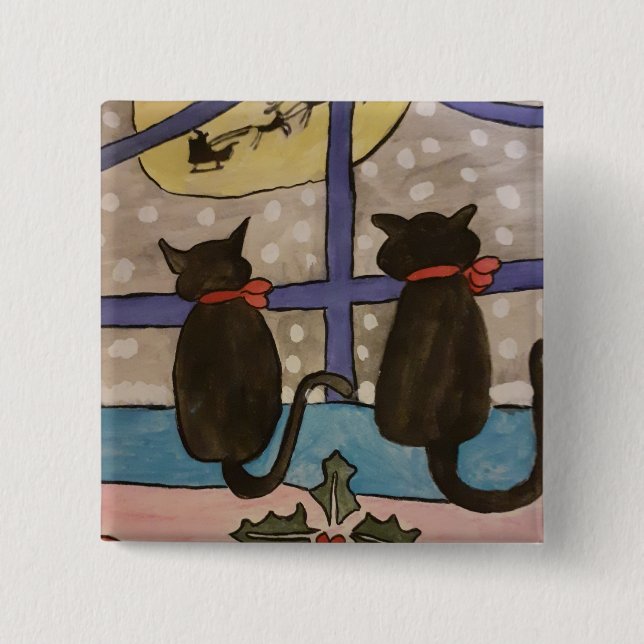 Black Cat-jul Knapp (Framsida)