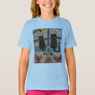 Black Cat-jul T Shirt