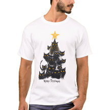 Black Cat Julgran Design Sparris