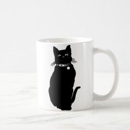 Black Cat Kaffemugg