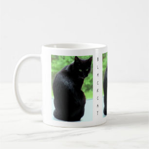 Black Cat Kaffemugg