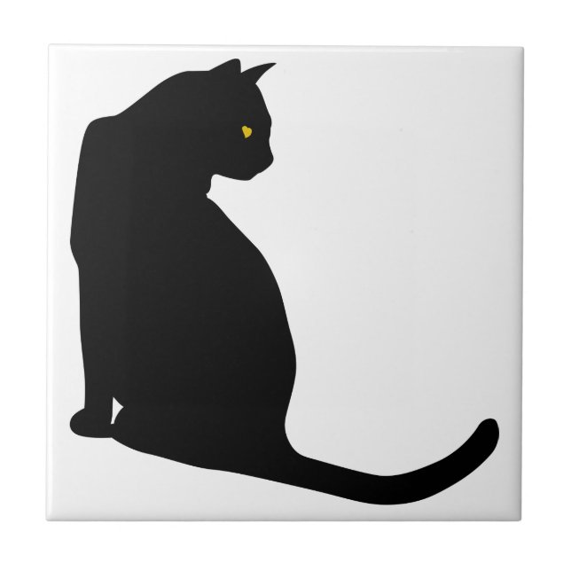 BLACK CAT KAKELPLATTA (Framsidan)