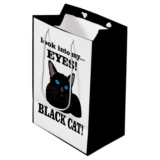 Black Cat Kattunge Animal Lover Black Cat (Framsidan Vinklad)