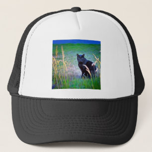 Black Cat Keps