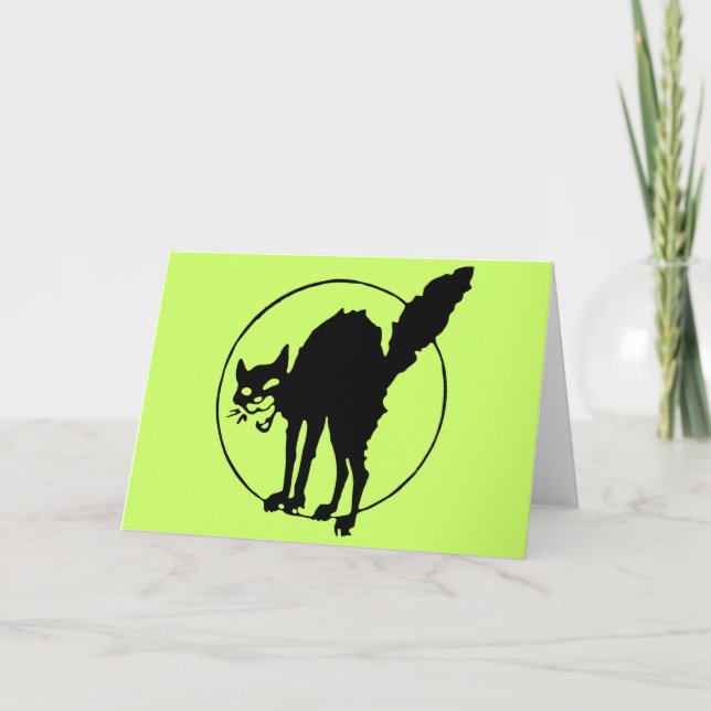 Black Cat Kort (Framsida)