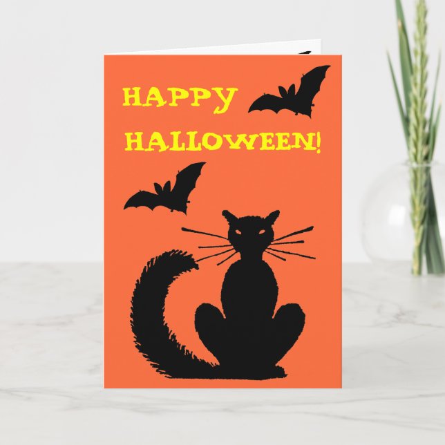 Black Cat Kort (Framsida)