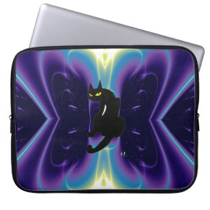 BLACK CAT LAPTOP SLEEVE