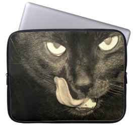 Black Cat Laptop sleeve