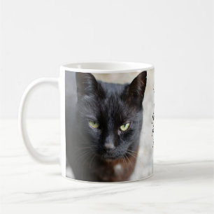 Black Cat Lover-bild med motiv offert Coff Kaffemugg