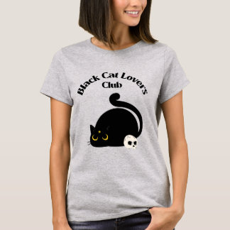 Black Cat Lovers Klubb T-shirt