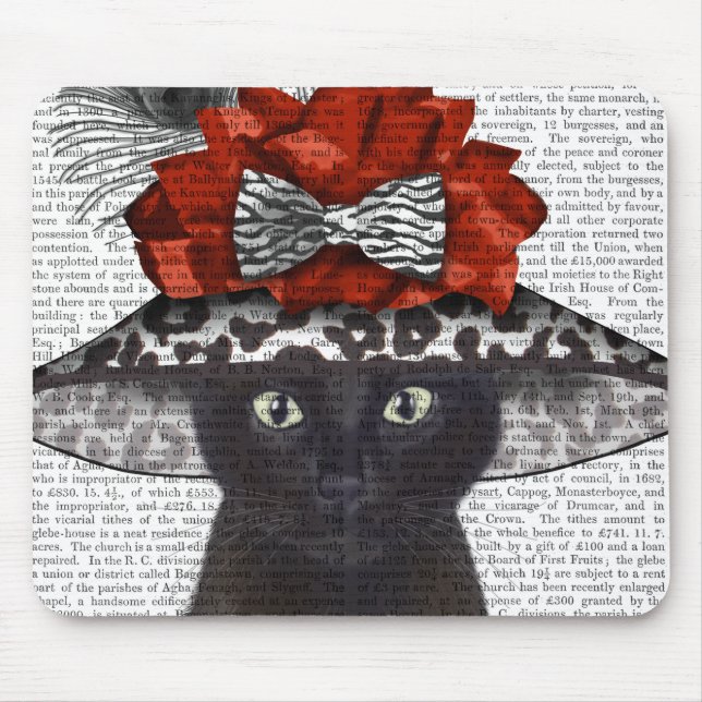 Black Cat med Fabulous Hat Musmatta (Framsidan)