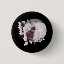 Black Cat med magic Full Moon