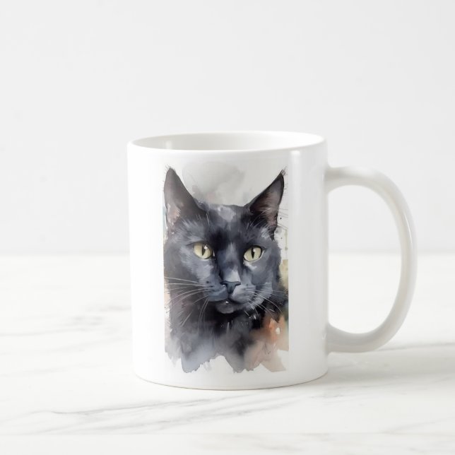 Black cat mugg (Höger)
