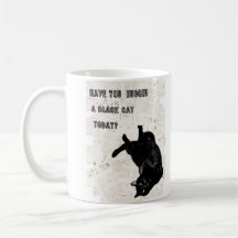 Black Cat Mugg