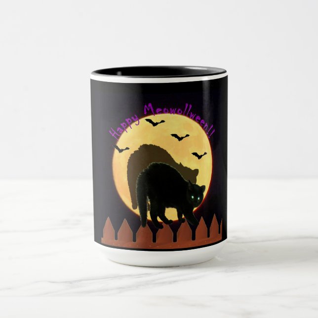 Black Cat Mugg (Center)