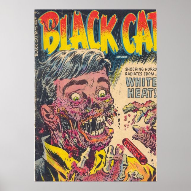 Black Cat Mystery 050 Poster (Framsidan)