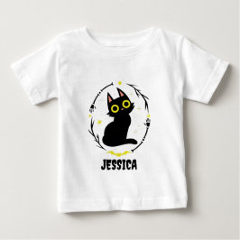 Black Cat Namn - Halloween Cat T Shirt