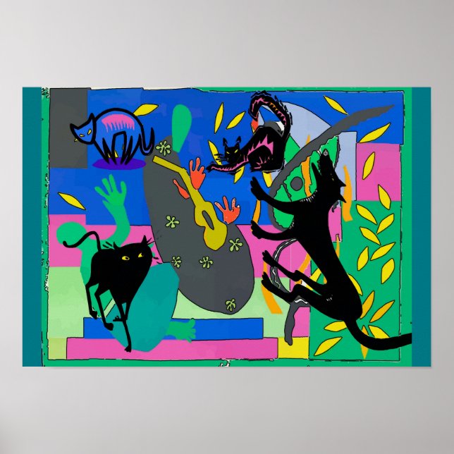 Black Cat Nightmares Poster (Framsidan)