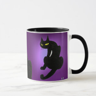 BLACK CAT NINJA Lila Mugg
