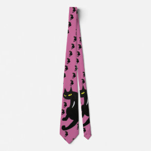 BLACK CAT NINJA Rosa Black Teckning Slips