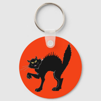 Black Cat-Nyckelring Nyckelring