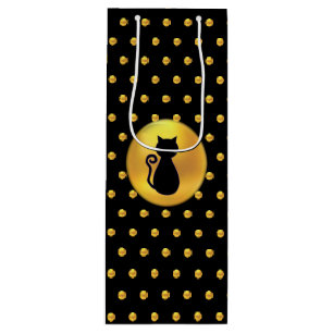Black Cat och Guld Polka dots