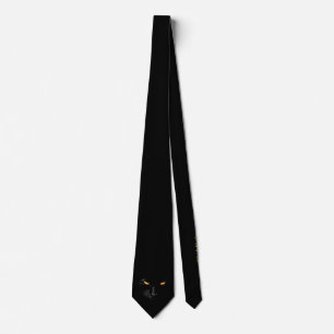 Black Cat Ögon elegant Slips