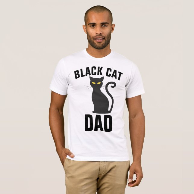 BLACK CAT PAPPA T-shirts (Hel framsida)
