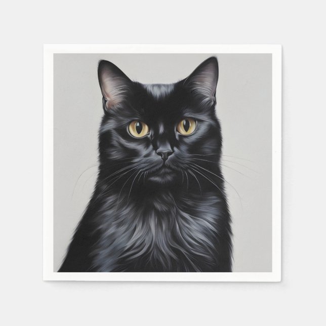 Black Cat Pappersservett (Framsidan)