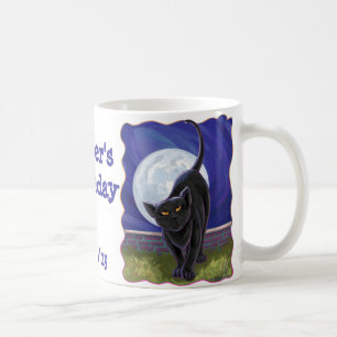 Black Cat Party Center Kaffemugg