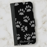 Black Cat Paw Skriv ut Mönster Plånboksfodral För Samsung Galaxy S5<br><div class="desc">Har du någonsin försökt röra dina tuttar när hon inte vill att hennes tassar ska komma i verkligen? Inte jag heller. Lägg till namn i det här svarta och grått-utskriften i mönster-telefonfodralet (endast om du vill)</div>